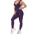 Fashion Women openback Yoga Set